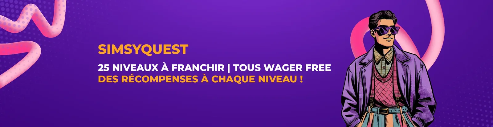 Programme de fidélité SimsyQuest de Simsino Casino